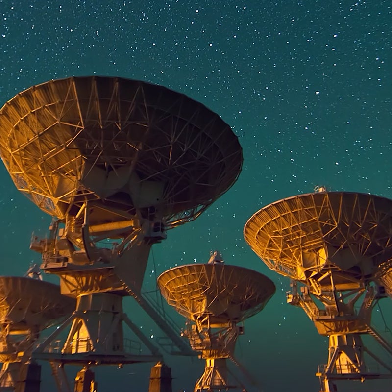 Radio telescope array