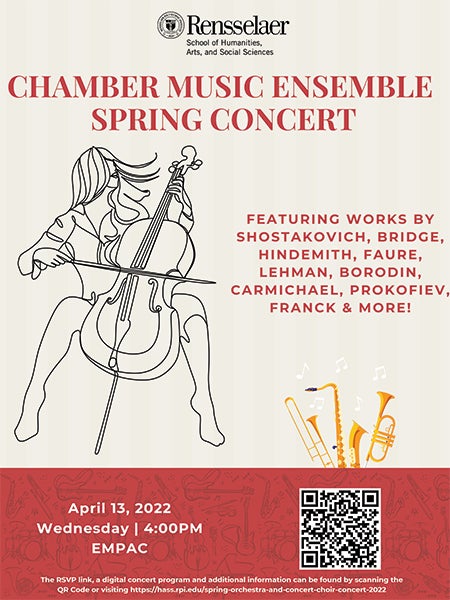 Chamber music ensemble poster