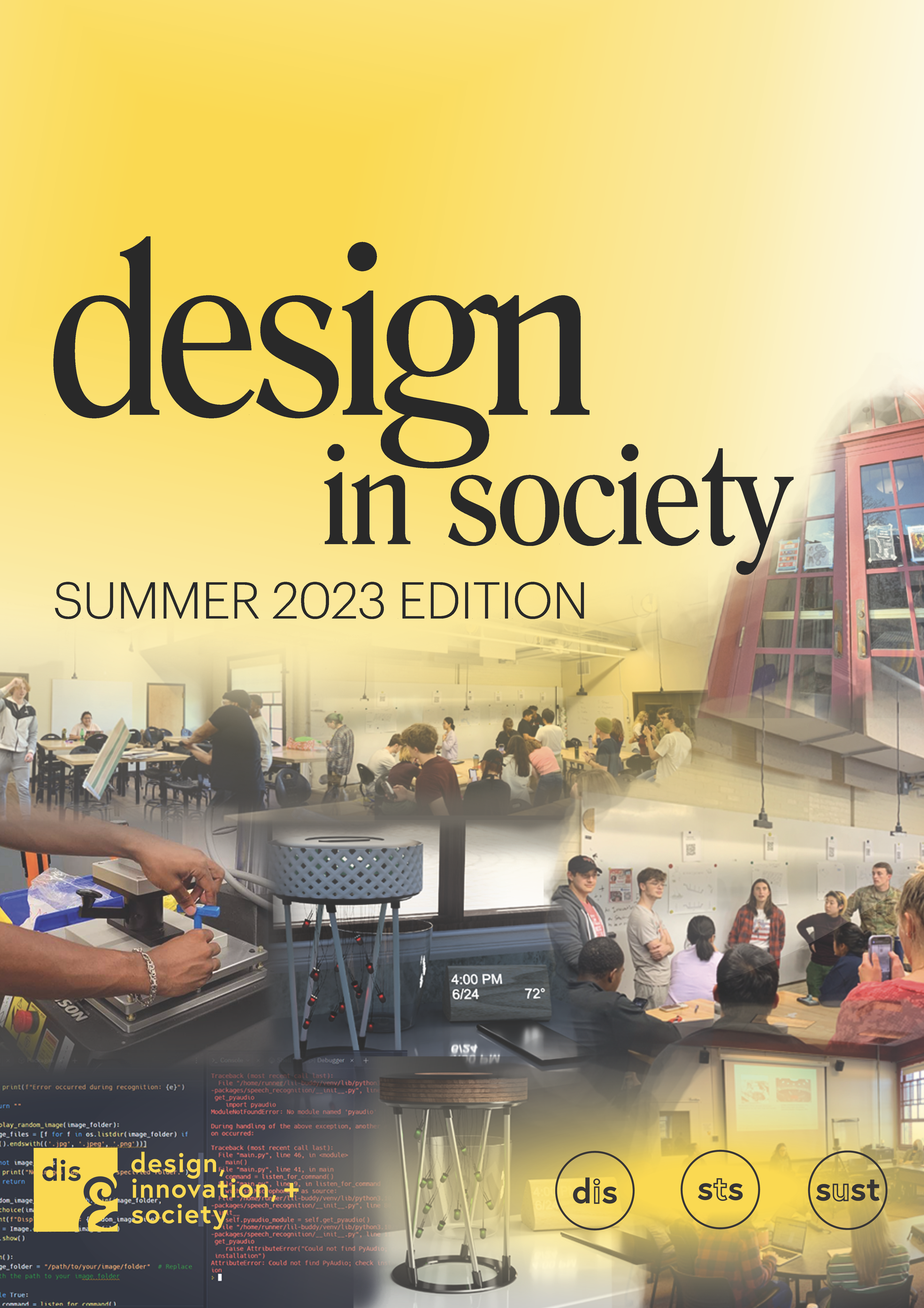 Summer 2023 Design in Society newsletter