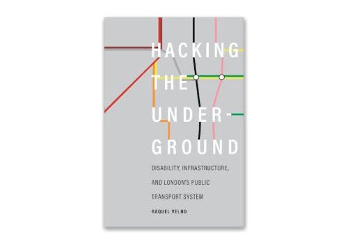Book cover for "Hacking the Underground" white text on gray background