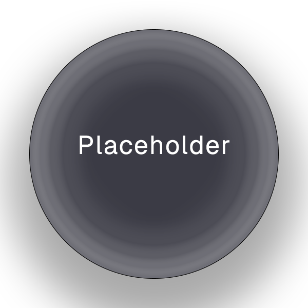 Placeholder image, a gray circle with Placeholder written in the middle