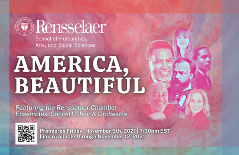 America Beautiful Fall concert flyer
