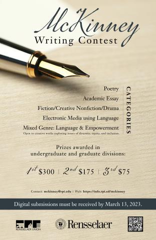 McKinney Writing Contest Poster image